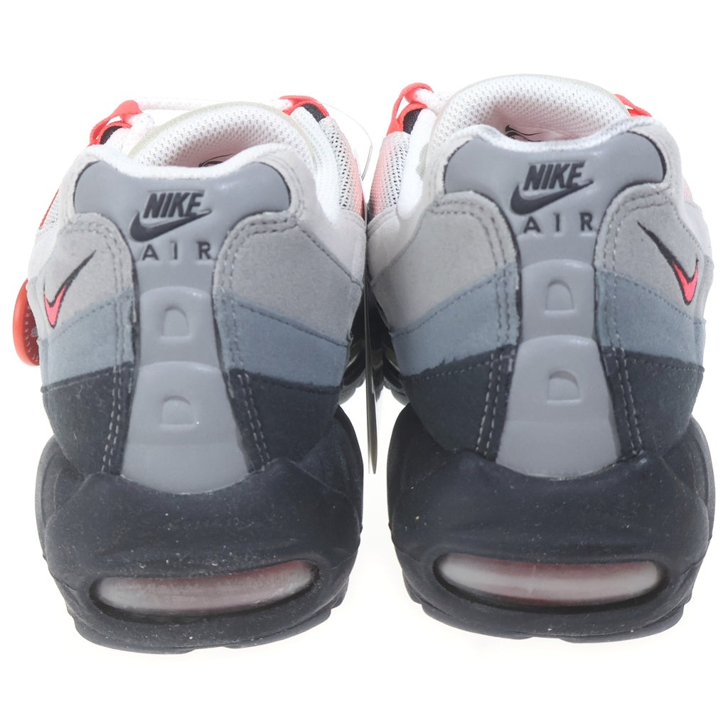 NIKE(ナイキ) AIR MAX 95 SOLAR RED エア マックス ソーラー レッド ローカットスニーカー ブラック/グレー US9.5/27.5cm 609048-106