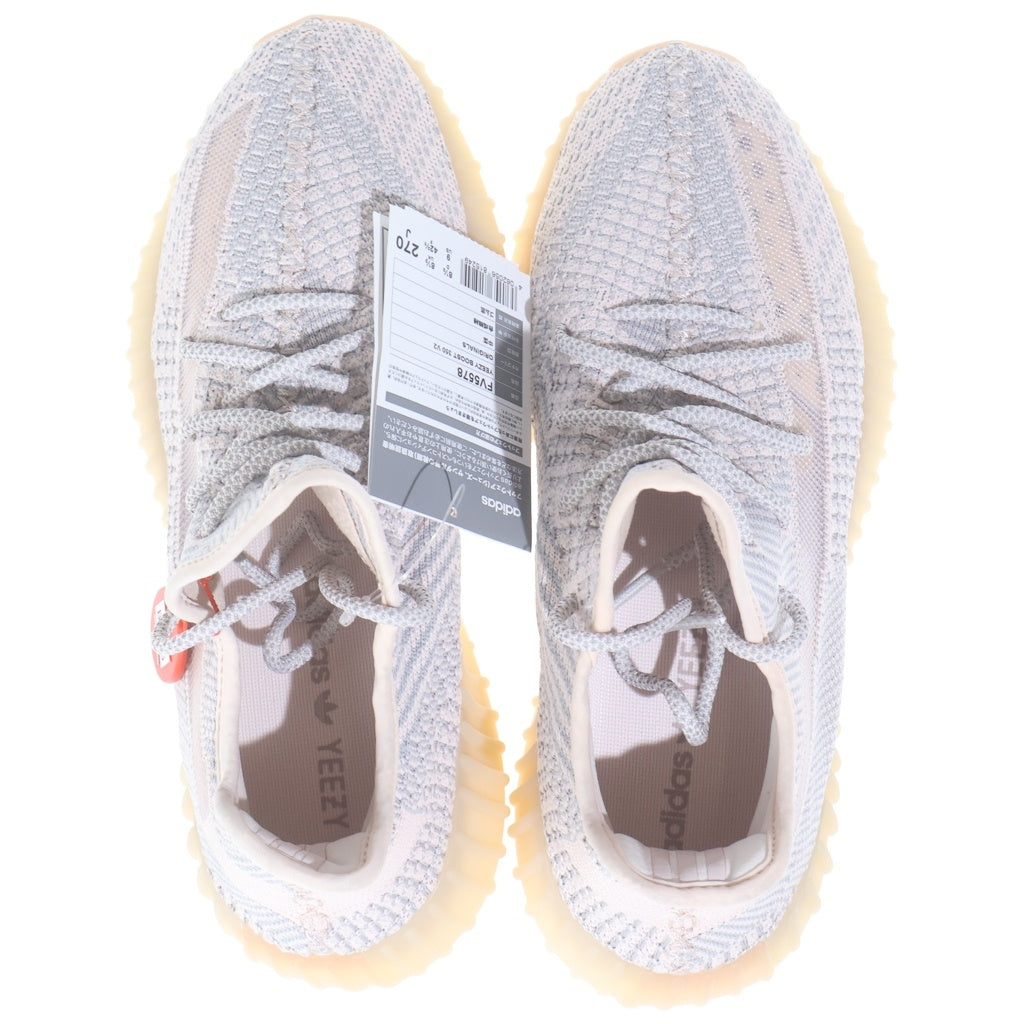 adidas(アディダス) YEEZY BOOST 350 V2 SYNTH NON-REFLECTIVE イージーブースト350 V2 シンセ ローカットスニーカー ピンク/グレー US9/27cm FV5578