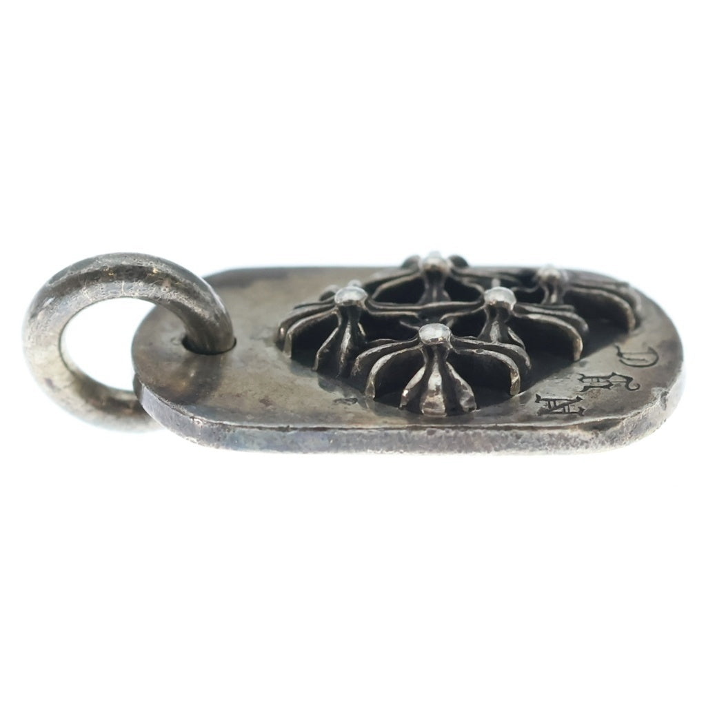 CHROME HEARTS(クロムハーツ) RAISED DOGTAG レイズドドッグタグ チャーム シルバー ネックレストップ