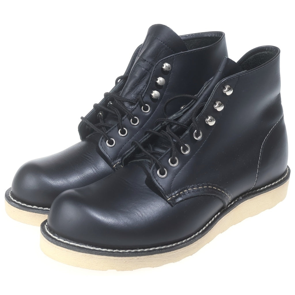 RED WING(レッド ウイング) 8165 6-inch Classic Round クラシック ラウンドトゥ ワークブーツ ブラック