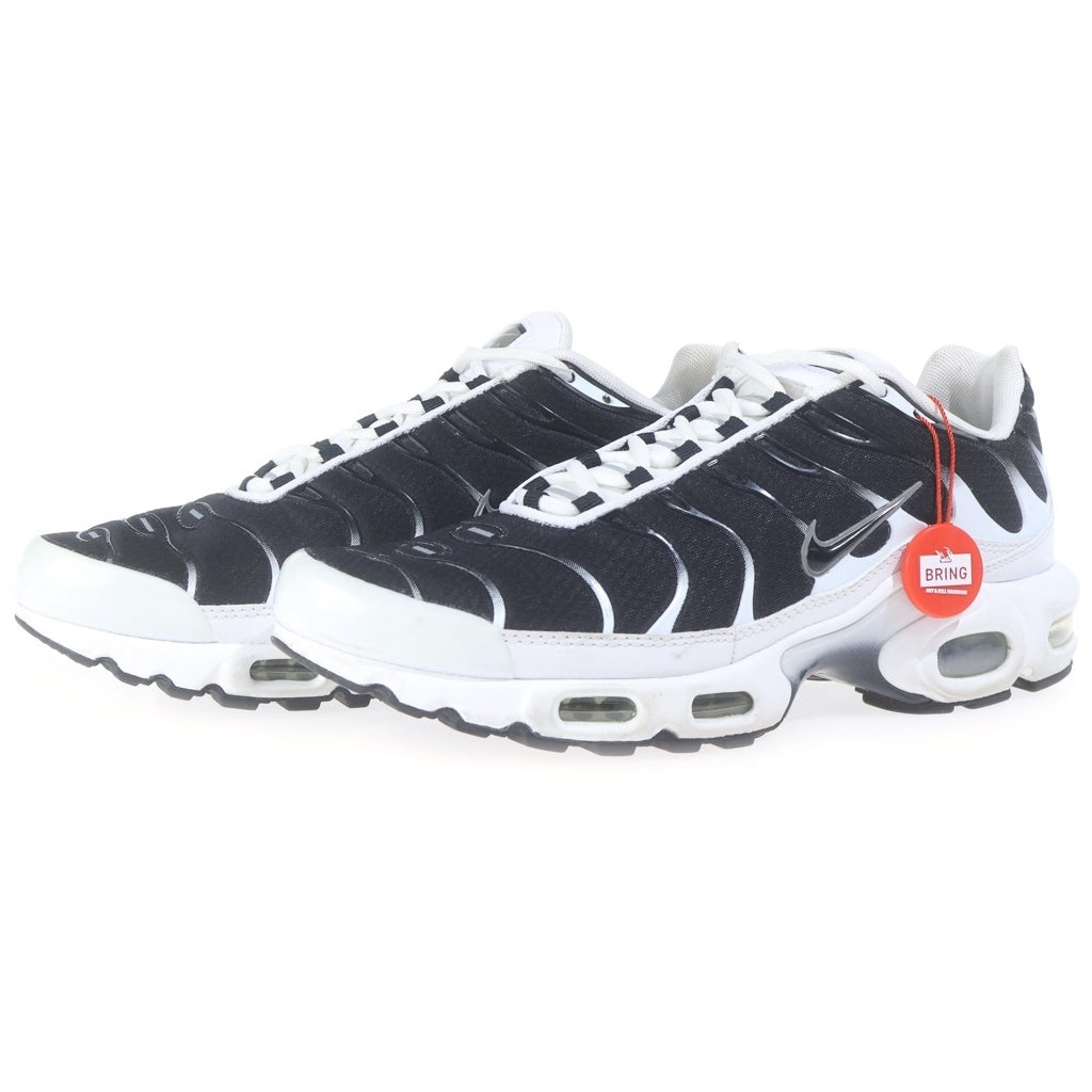 NIKE(ナイキ) AIR MAX PLUS ローカットスニーカー ブラック/ホワイト US9/27cm
