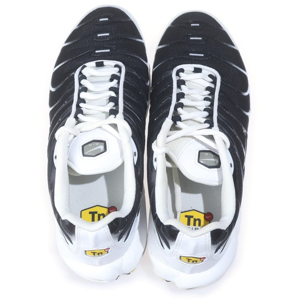 NIKE(ナイキ) AIR MAX PLUS ローカットスニーカー ブラック/ホワイト US9/27cm