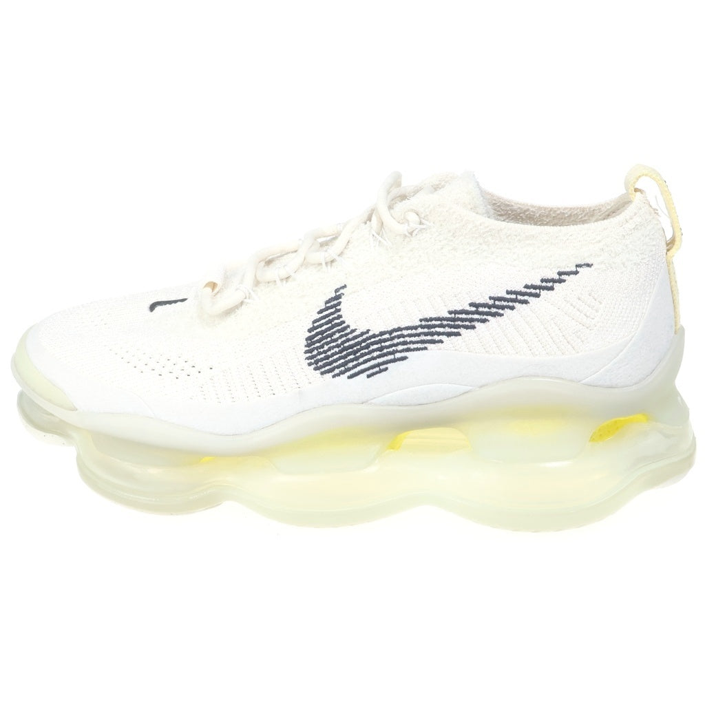 NIKE(ナイキ) AIR MAX SCORPION FK エアマックス スコーピオン フライニット ローカットスニーカー ホワイト US8.5/26.5cm