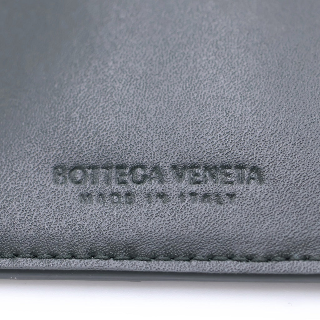 BOTTEGA VENETA(ボッテガヴェネタ) マキシイントレチャート フラグメントケース コインケース チャコール