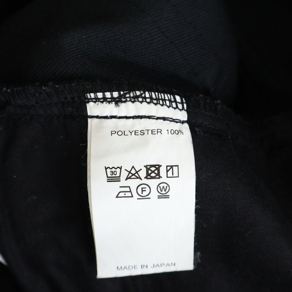 DAIRIKU(ダイリク) 21SS Straight Pressed Pants ストレート プレスド スラックスパンツ ブラック 21SS B-10
