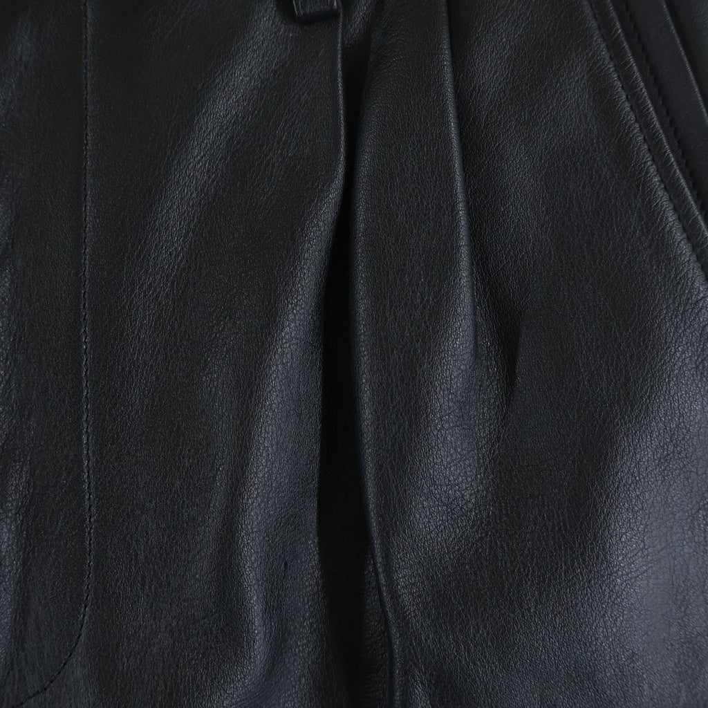 DAIRIKU(ダイリク) 20AW Deck Detail Leather Slacks デッキ