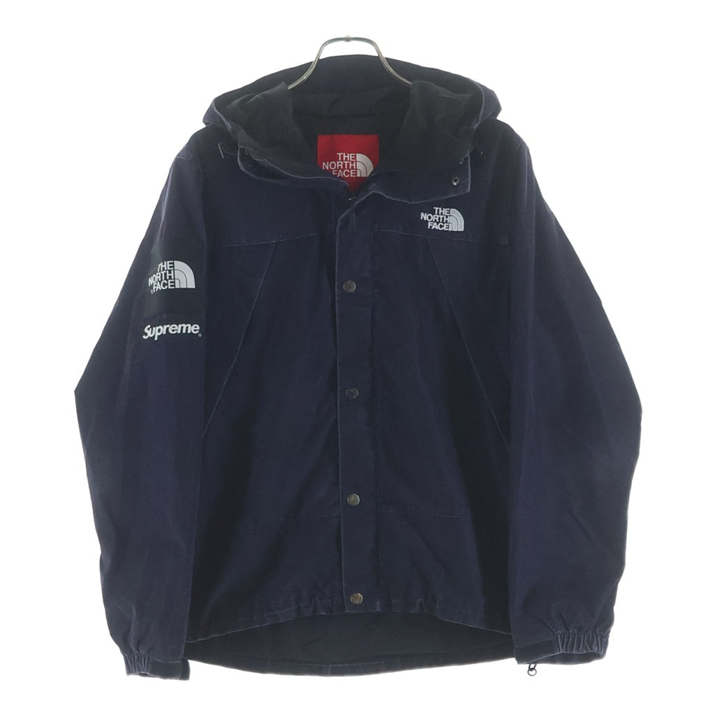 SUPREME(シュプリーム) 12AW ×THE NORTH FACE Corduroy Mountain Shell Jacket ザノースフェイス コーデュロイ マウンテンシェルジャケット ネイビー NP01250