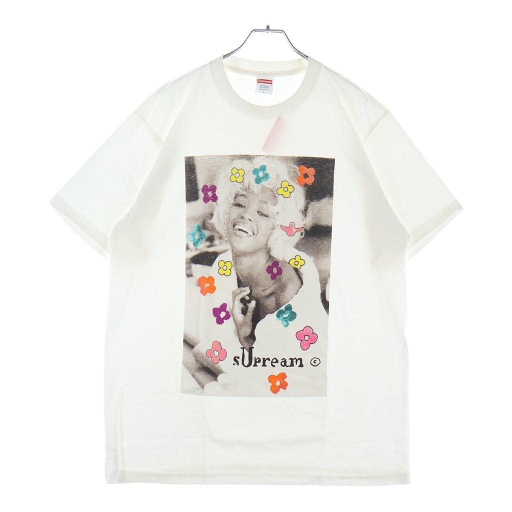 SUPREME(シュプリーム) 20SS Naomi Tee ナオミ フロントフォトプリント クルーネック半袖Tシャツ カットソー ホワイト