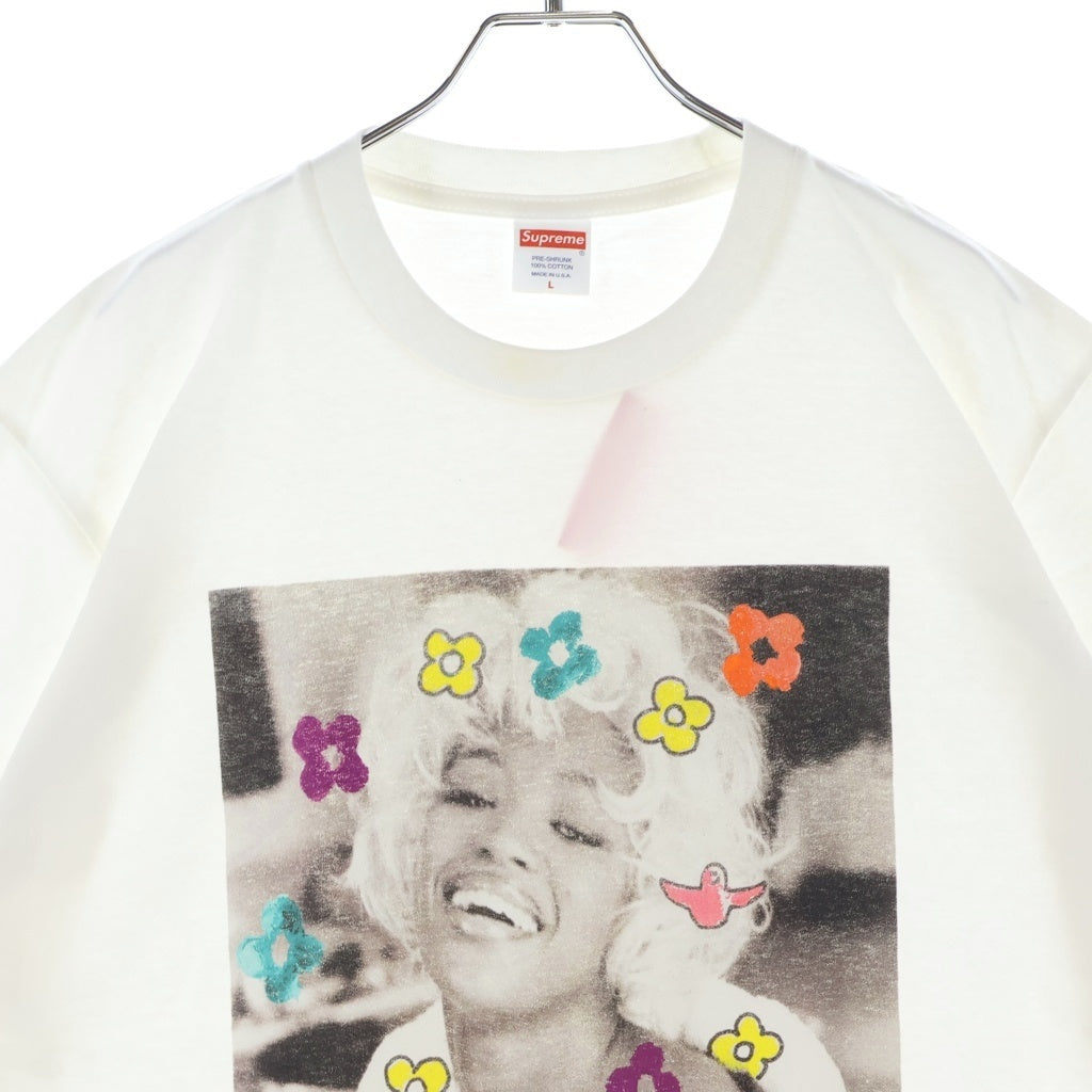SUPREME(シュプリーム) 20SS Naomi Tee ナオミ フロントフォトプリント クルーネック半袖Tシャツ カットソー ホワイト