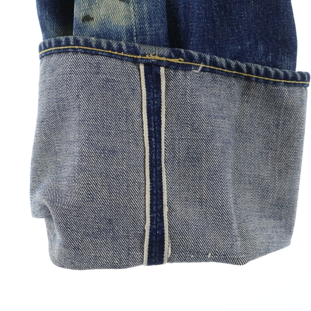 Levi's(リーバイス) 50S VINTAGE 501XX 53モデル 両面BIG 隠しリベット シングルステッチ センターセット ヴィンテージ ボタンフライデニムパンツ ブルー