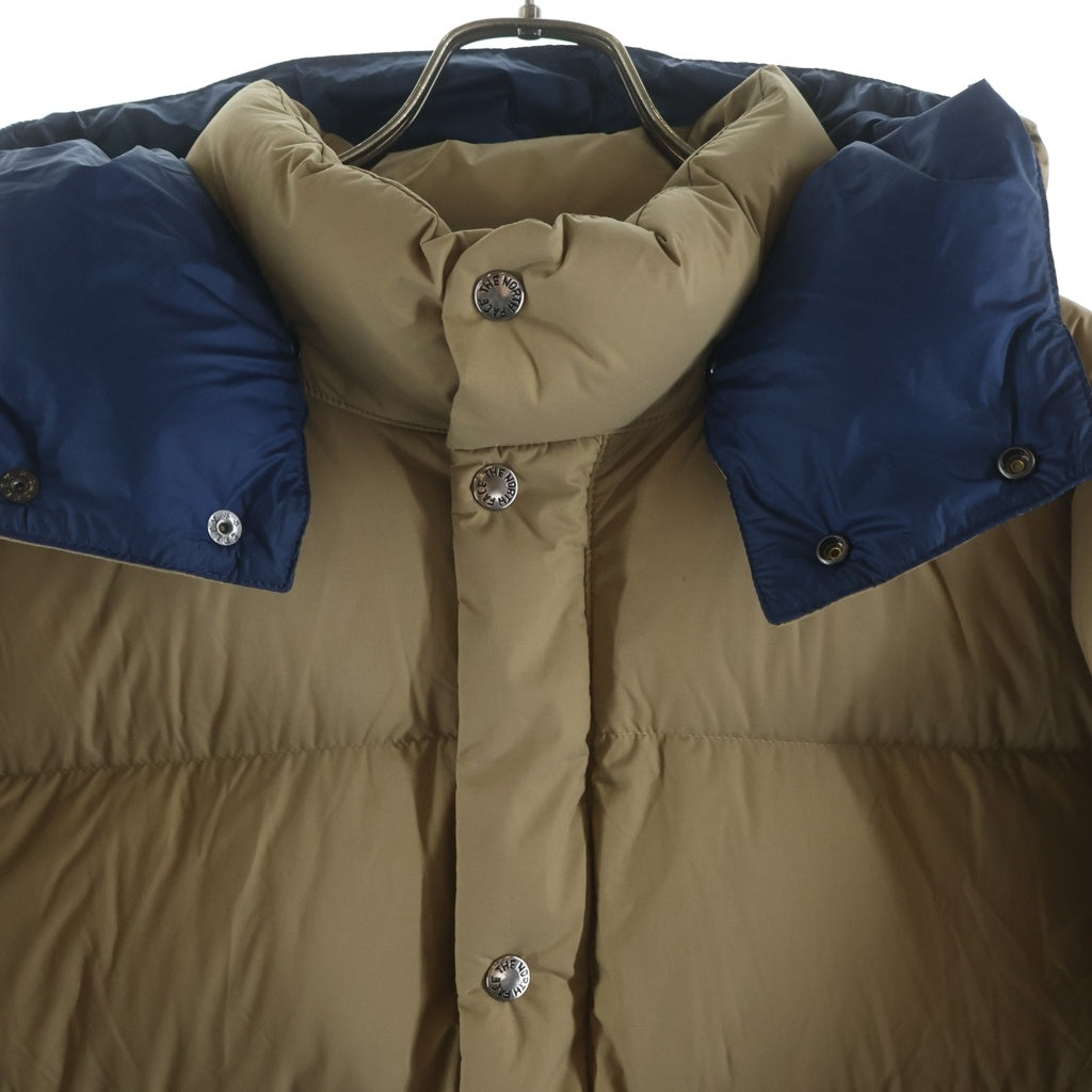 THE NORTH FACE(ザノースフェイス) CAMP SIERRA SHORT キャンプ シエラ フーデッドダウンジャケット ベージュ ND92230