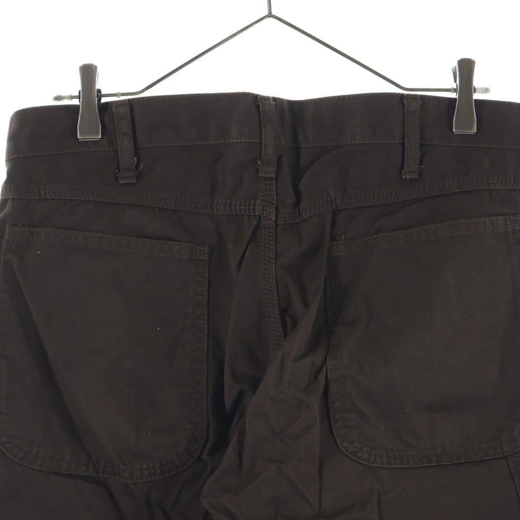 COMME des GARCONS HOMME コムデギャルソンオム 04AW AD2004 ハンマーループ付き コットン ペインターパンツ ブラウン HN-P020 COMME des GARCONS HOMME(コムデギャルソンオム) 04AW AD2004 ハンマー