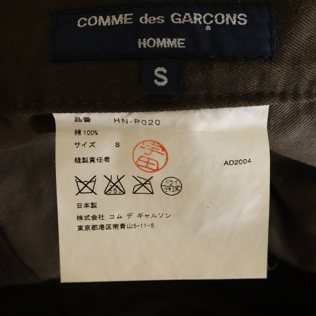 COMME des GARCONS HOMME(コムデギャルソンオム) 04AW AD2004 ハンマー