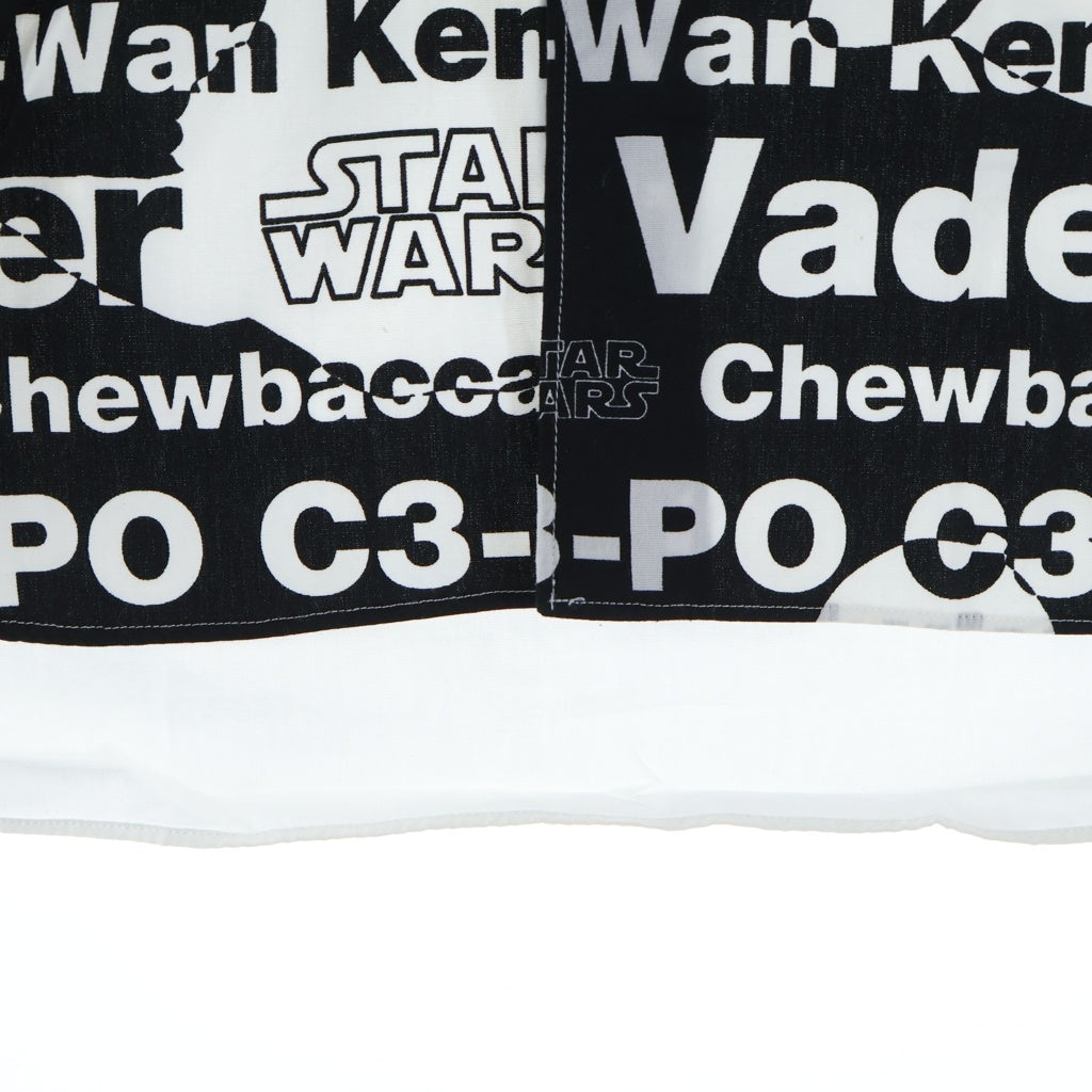 COMME des GARCONS SHIRT(コムデギャルソンシャツ) 12AW STAR WARS グラフィックプリント レギュラーカラー長袖シャツ ブラック/ホワイト W20112