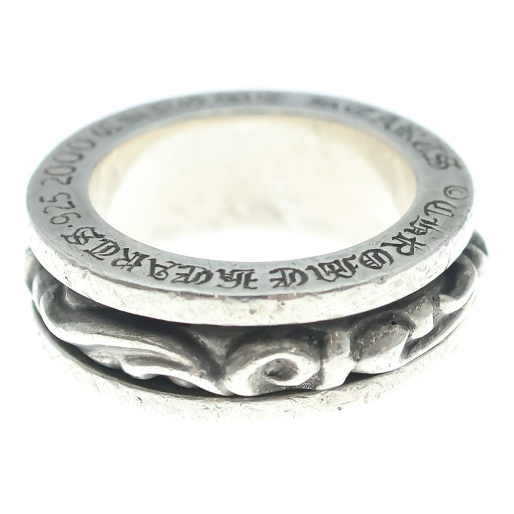 CHROME HEARTS(クロムハーツ) RING SPINNER SCROLL スピナースクロール リング シルバー