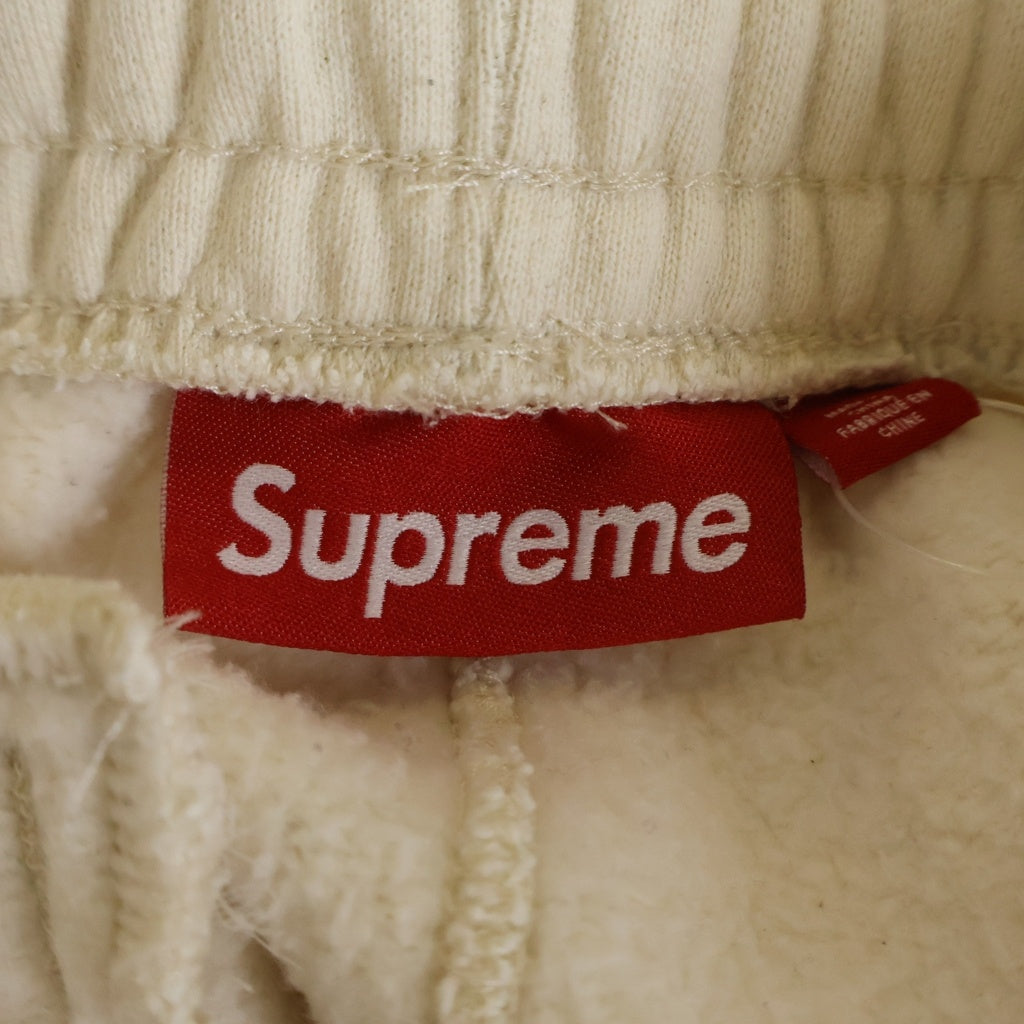 SUPREME(シュプリーム) 25SS Paneled Sweatpant パネルド サイドロゴ イージースウェットパンツ ベージュ/ブラウン