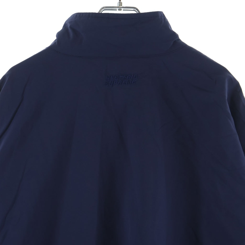 SUPREME(シュプリーム) 24AW ×HYSTERIC GLAMOUR Track Jacket ヒステリックグラマー サイドライン ナイロン トラックジャケット ネイビー
