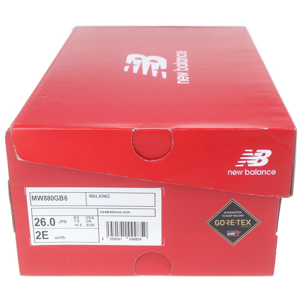 New Balance(ニューバランス) MW880GB6 GORE-TEX ゴアテックス ローカットスニーカー ブラック US8/26cm
