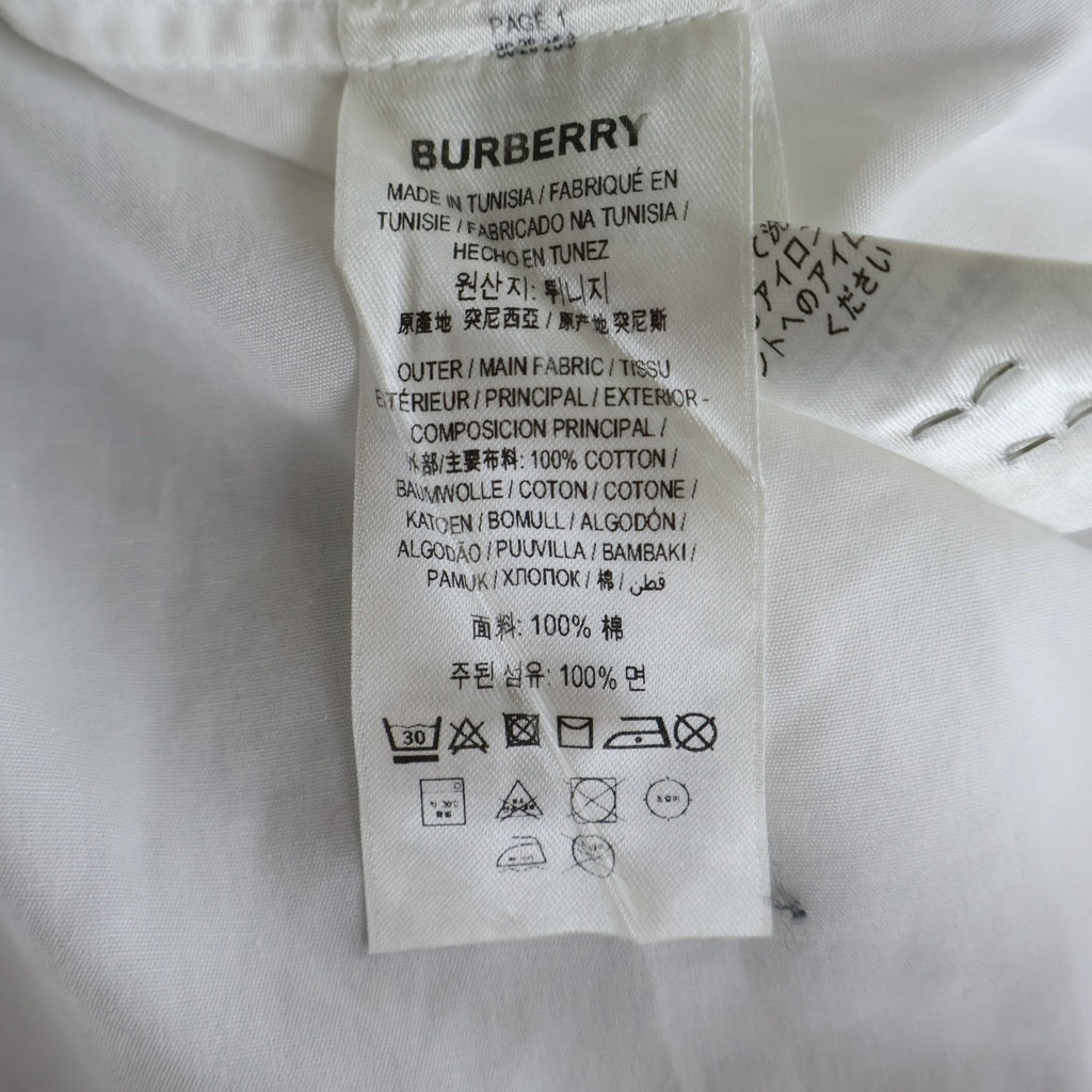 BURBERRY(バーバリー) RUBBER LOGO SHIRT ラバーロゴ ラインデザイン