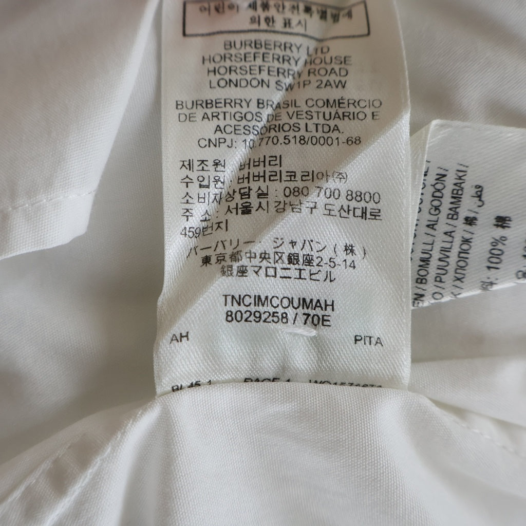 BURBERRY(バーバリー) RUBBER LOGO SHIRT ラバーロゴ ラインデザイン