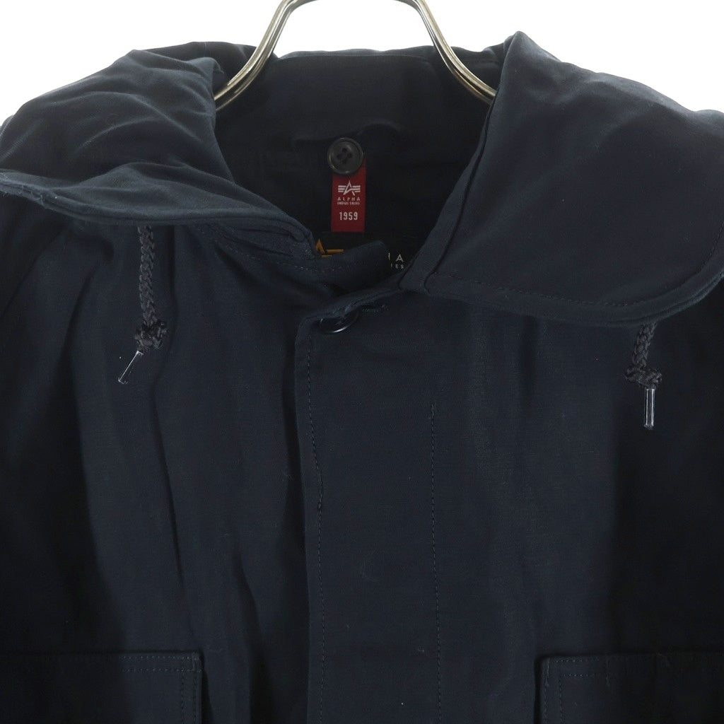 COMME des GARCONS CDG(コムデギャルソン シーディージー) 24AW AD2024 ×ALPHA INDUSTRIES AIR FORCE FIELD JACKET エアフォースフィールドジャケット ブラック SZ-J031