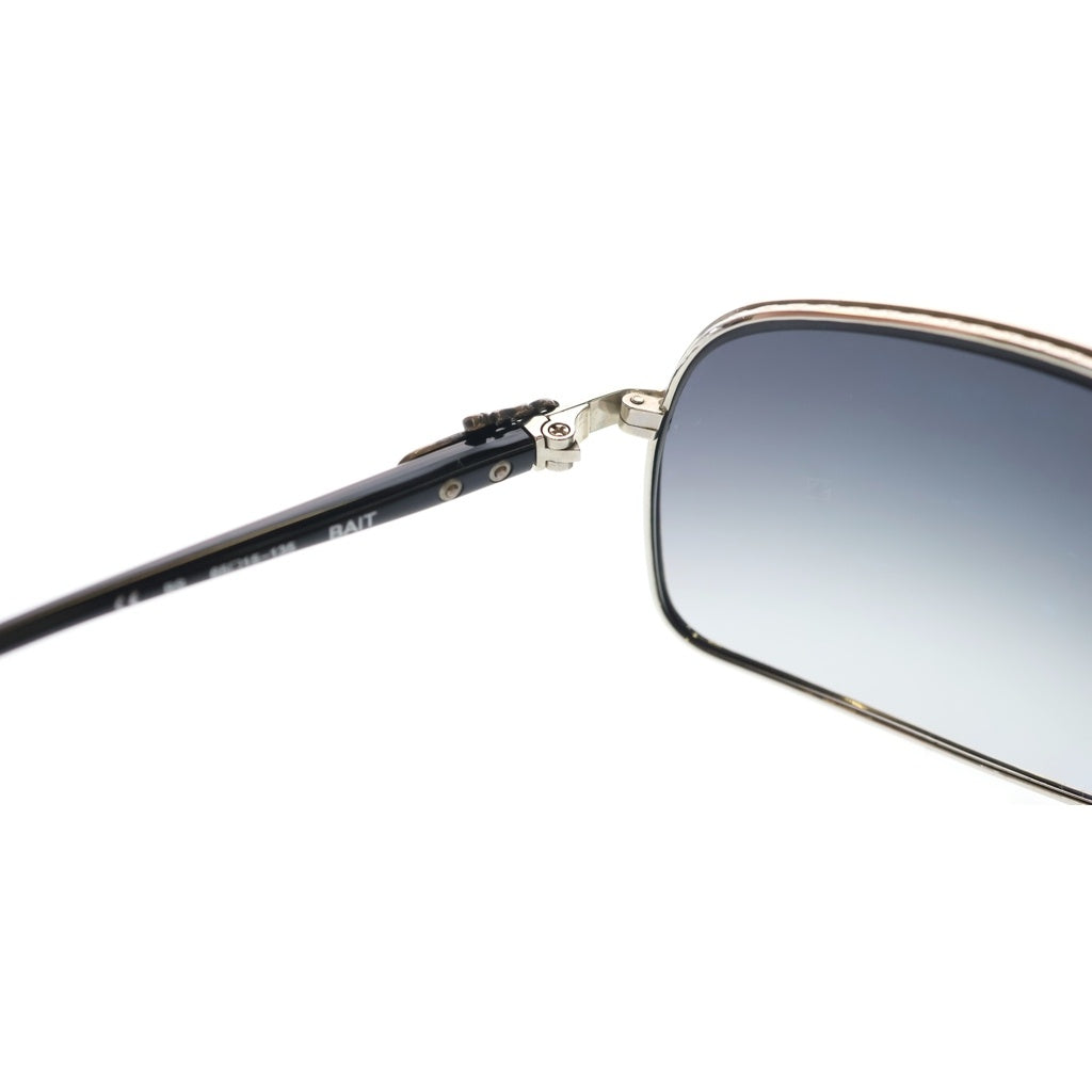 CHROME HEARTS(クロムハーツ) BAIT ダガーテンプル ティアドロップ ツーブリッジ カラーレンズ サングラス アイウェア メガネ シルバー/ブラック