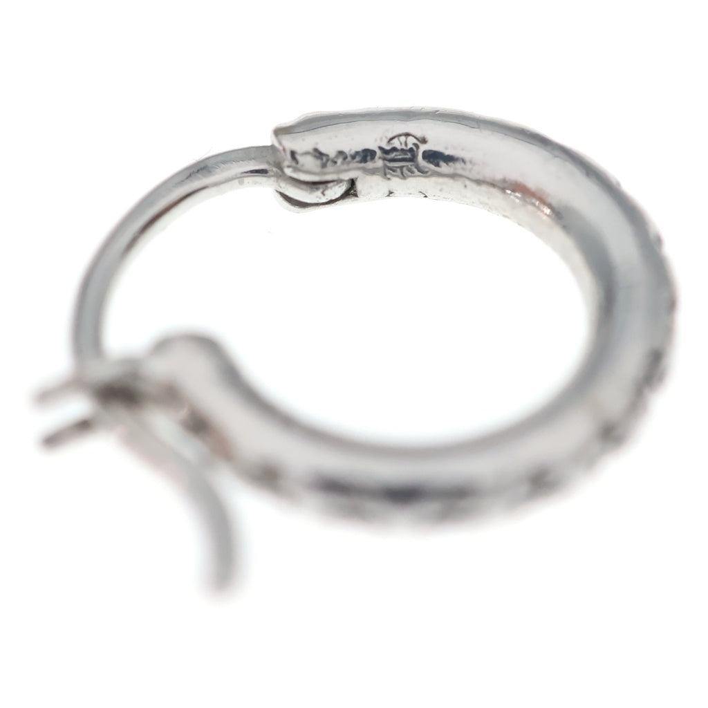 CHROME HEARTS(クロムハーツ) 18K HOOP TFL SML フープピアス WG ホワイトゴールド