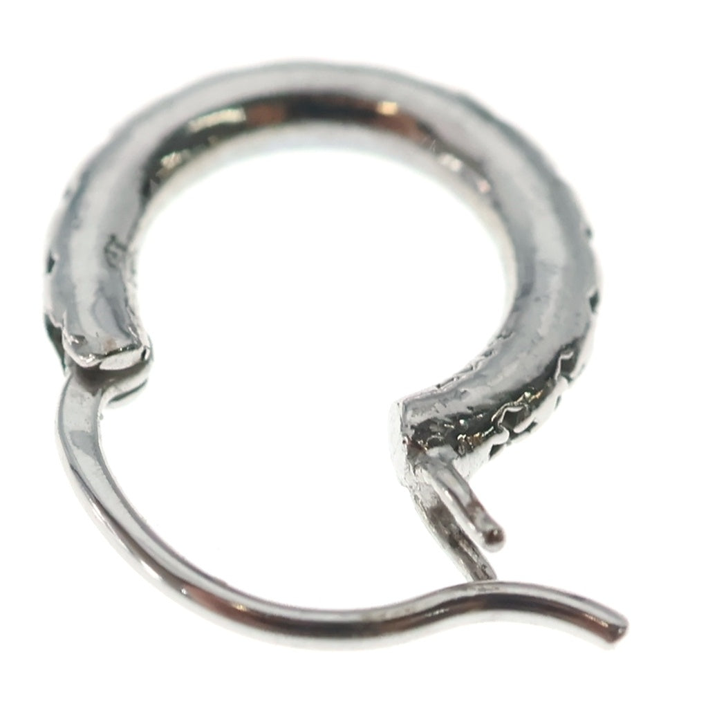 CHROME HEARTS(クロムハーツ) 18K HOOP TFL SML フープピアス WG