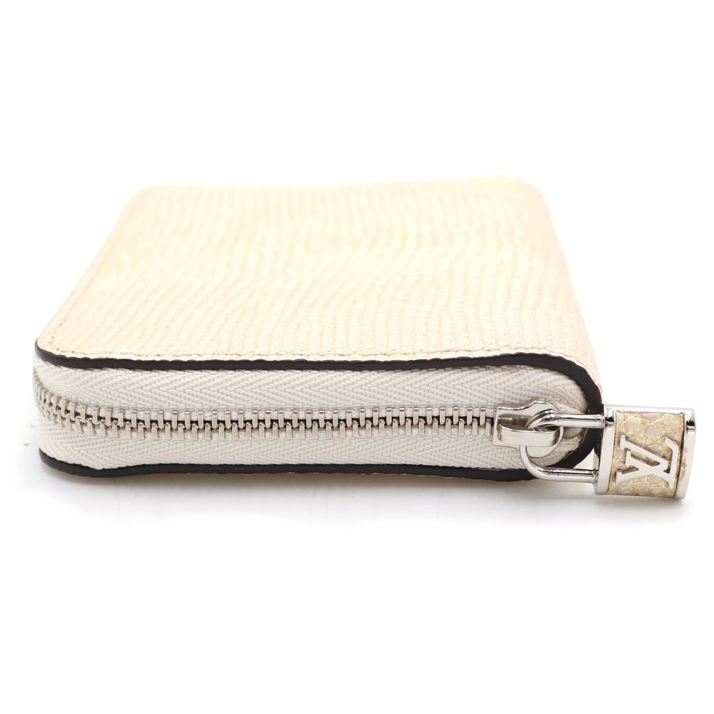 LOUIS VUITTON(ルイヴィトン) エキゾチック ジッピー コインパース レザー ミニ財布 コインケース 金具シルバー ゴールド MI4119 N96953 レディース