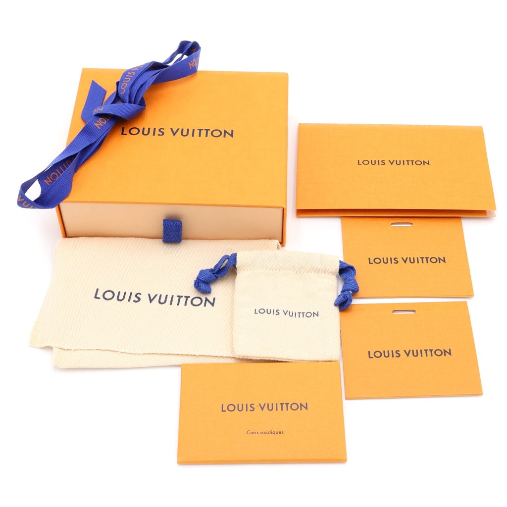 LOUIS VUITTON(ルイヴィトン) エキゾチック ジッピー コインパース レザー ミニ財布 コインケース 金具シルバー ゴールド MI4119 N96953 レディース