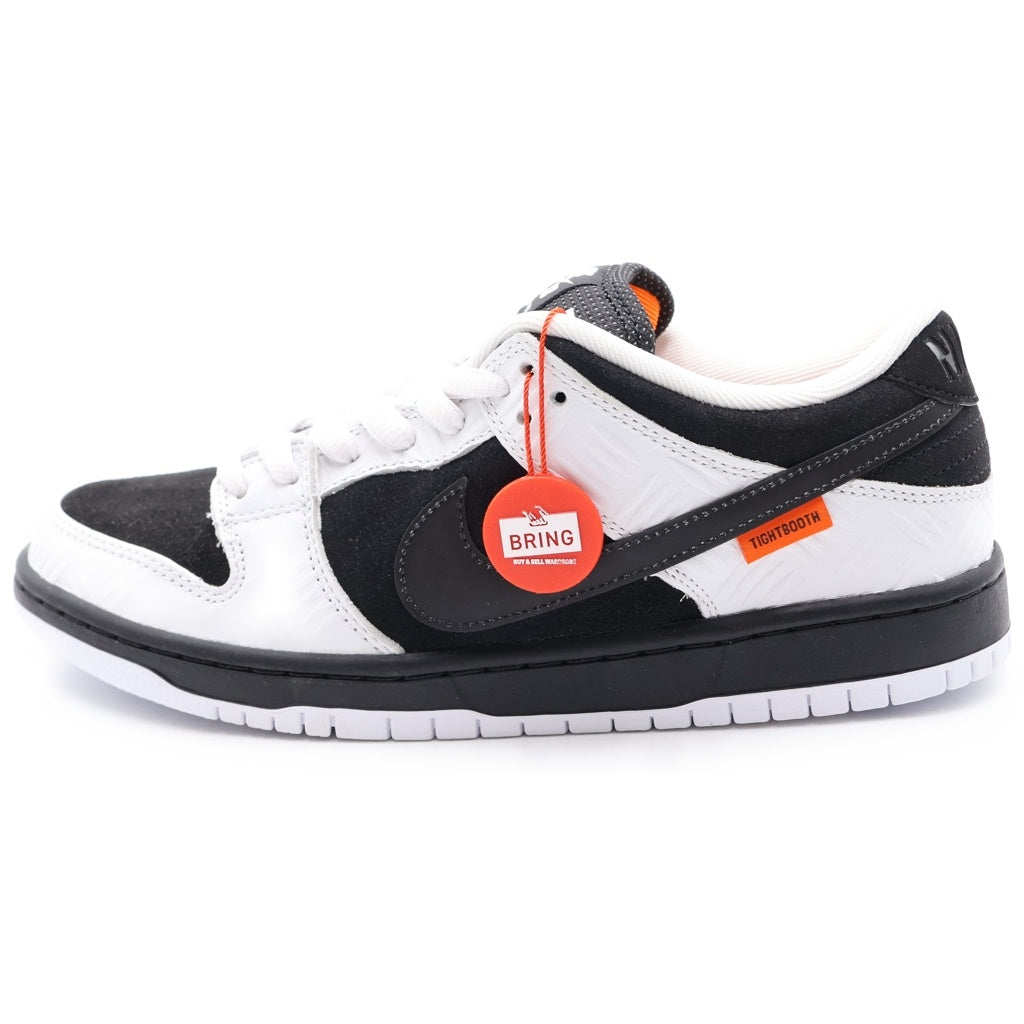 NIKE SB(ナイキエスビー) ×TIGHTBOOTH DUNK LOW PRO QS タイトブース ダンク ローカットスニーカー ホワイト/ブラック US9/27cm FD2629-100