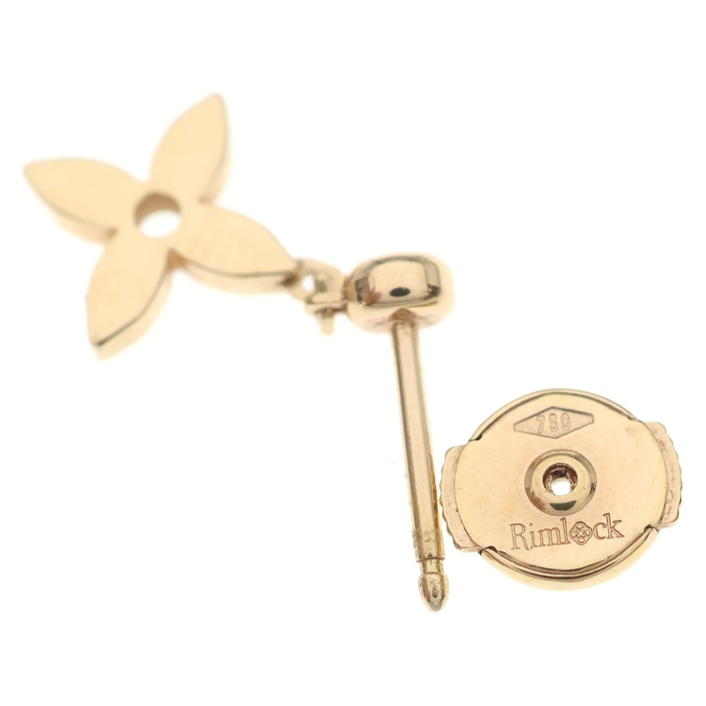 LOUIS VUITTON(ルイヴィトン) ピュス モノグラム イディール 1Pダイヤ ピアス ピンクゴールド K18PG Q96169 片耳 レディース