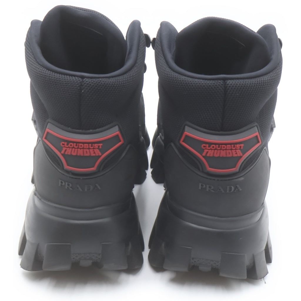 PRADA(プラダ) CLOUDBUST THUNDER クラウドバスト サンダー ハイカットスニーカー レディース ブラック 2TG180