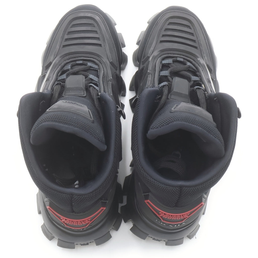 PRADA(プラダ) CLOUDBUST THUNDER クラウドバスト サンダー ハイカットスニーカー レディース ブラック 2TG180