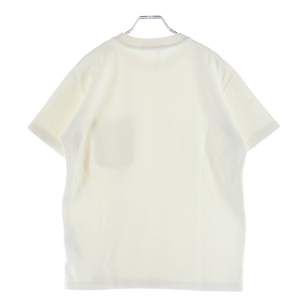 LOUIS VUITTON(ルイヴィトン) 22AW シグネチャー3Dポケット モノグラム クルーネック半袖Tシャツ カットソー ホワイト RM222Q TCL HIY49W