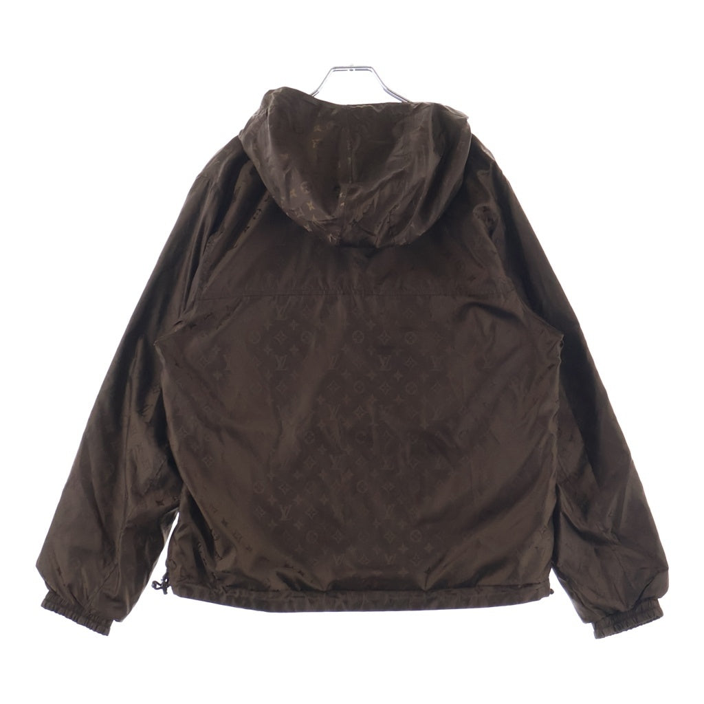 LOUIS VUITTON(ルイヴィトン) 22SS Monogram Reversible Jacket モノグラム総柄 リバーシブル フーデッドナイロンジャケット ブラウン RM221Q DD4 HLB46W