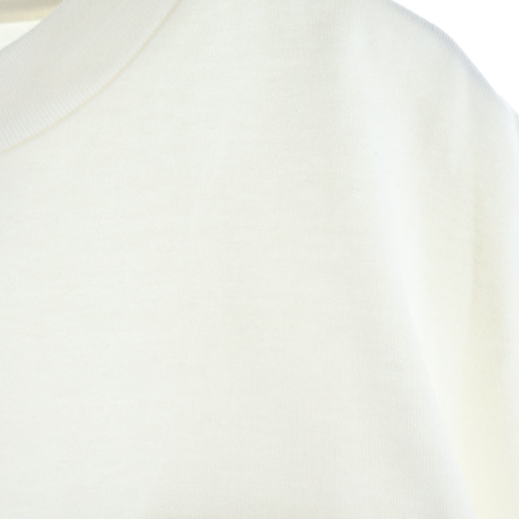 LOUIS VUITTON(ルイヴィトン) 23SS コットン ハイブリッド ナイロン切替 クルーネック半袖Tシャツ カットソー ホワイト RM232M NPG HPY10W