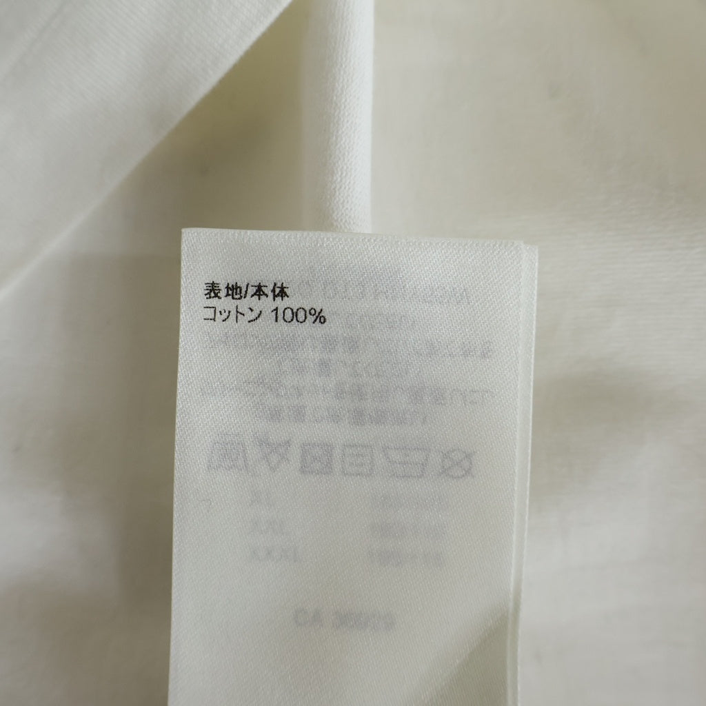 LOUIS VUITTON(ルイヴィトン) 22AW エンボスLVフロントロゴ クルーネック半袖Tシャツ カットソー ホワイト RM222Q DT3 HNY55W