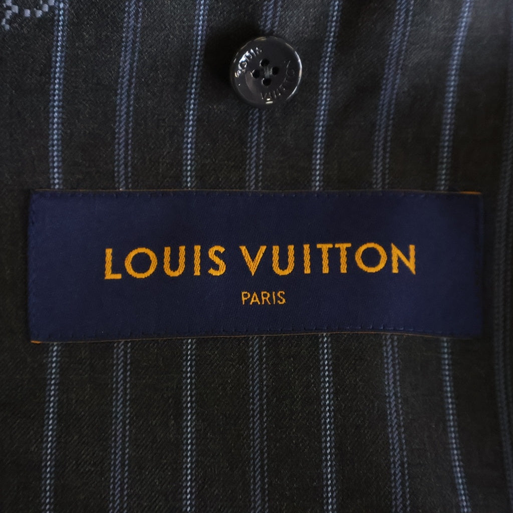 LOUIS VUITTON ルイヴィトン 23SS NAPOLITANA ナポリターナ シングルテーラードジャケット スラックスパンツ セットアップ RM231M MV4 HOFJ2E/RM231M MV4 HOFP9W LOUIS VUITTON(ルイヴィトン) 23SS NAPOLITANA ナポリターナ シングル