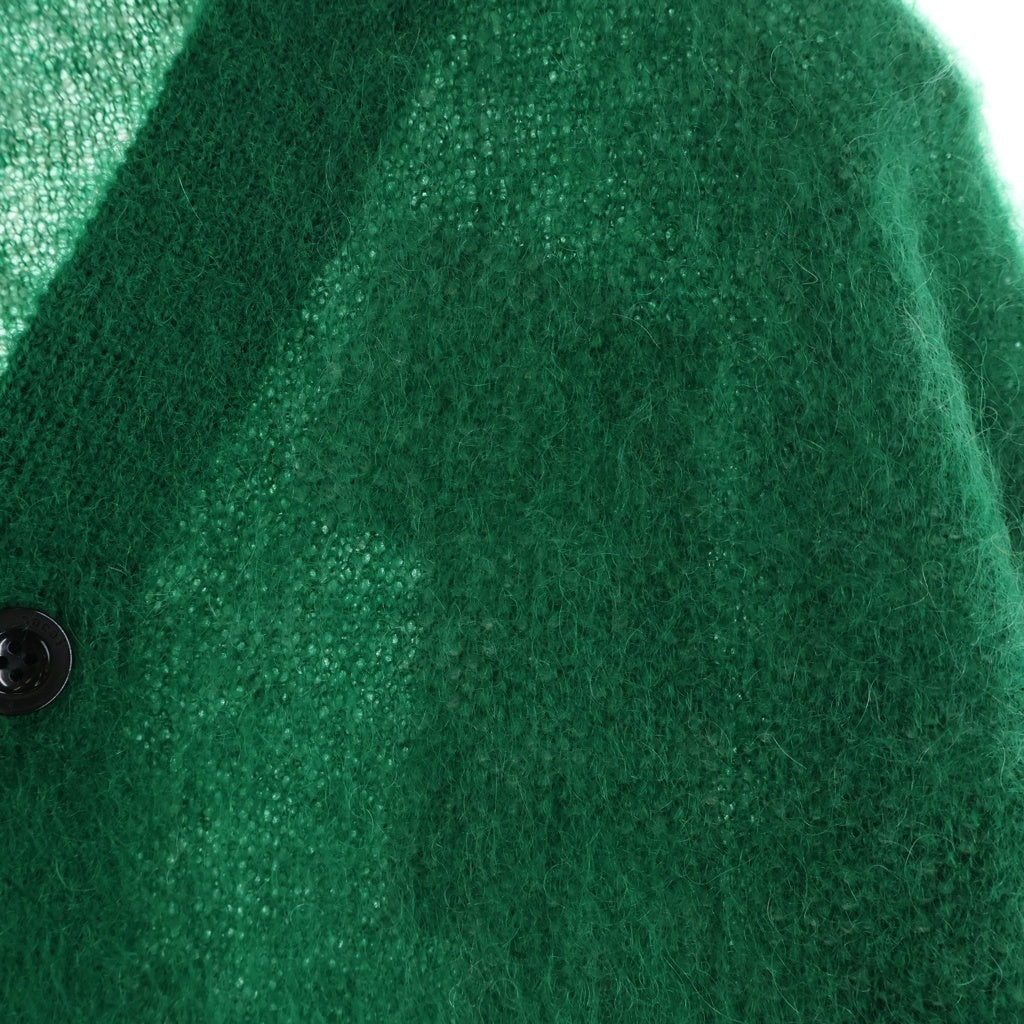 Sacai(サカイ) MOHAIR KNIT CARDIGAN ウール混 モヘア ニットカーディガン グリーン SCM-066