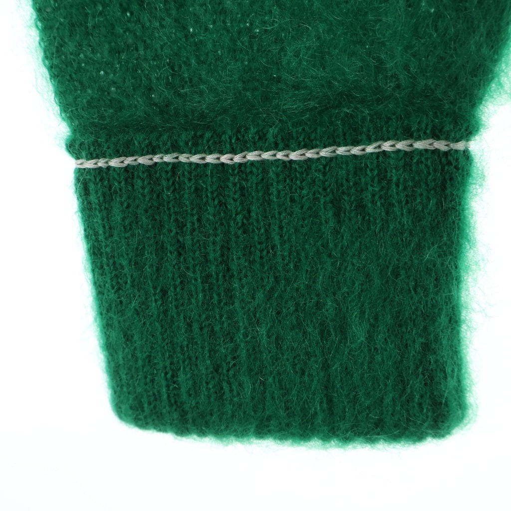 Sacai(サカイ) MOHAIR KNIT CARDIGAN ウール混 モヘア ニットカーディガン グリーン SCM-066