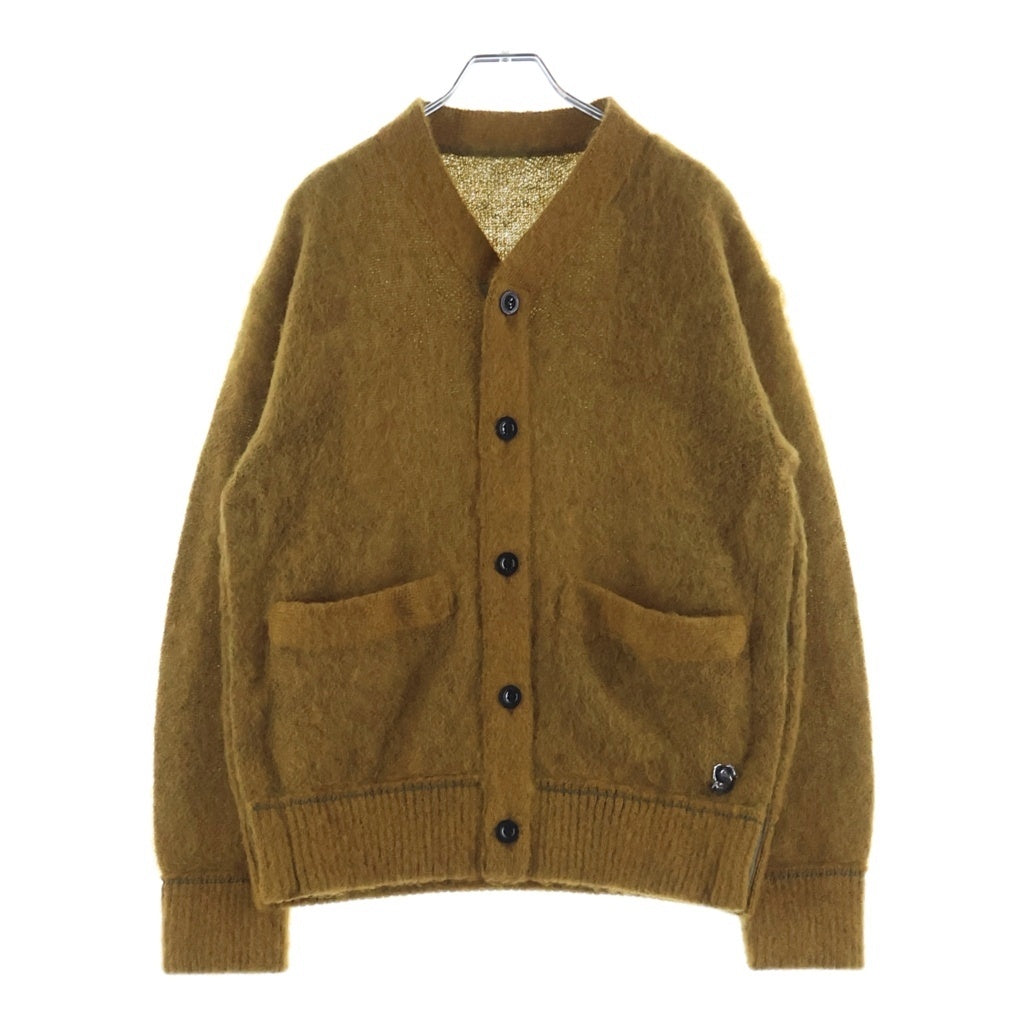 Sacai(サカイ) MOHAIR KNIT CARDIGAN ウール混 モヘア ニットカーディガン ブラウン SCM-066