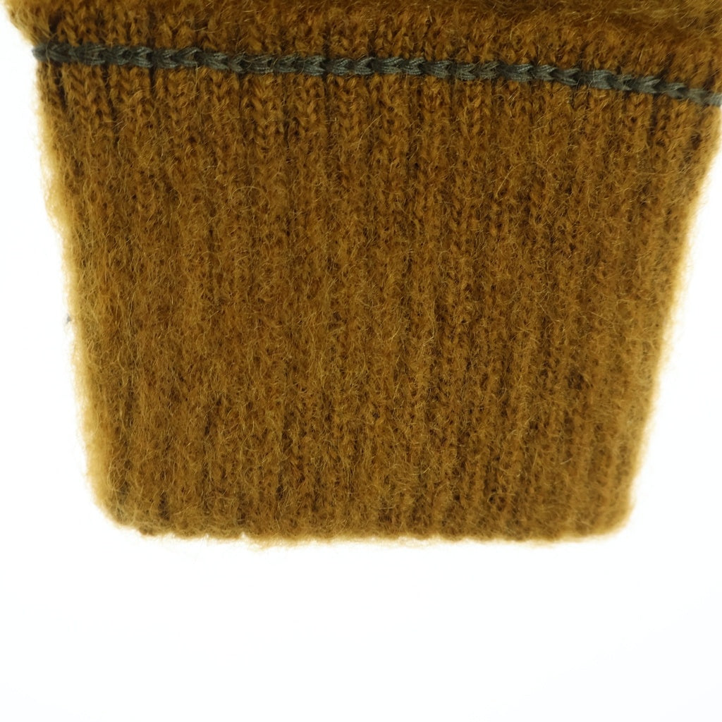 Sacai(サカイ) MOHAIR KNIT CARDIGAN ウール混 モヘア ニットカーディガン ブラウン SCM-066