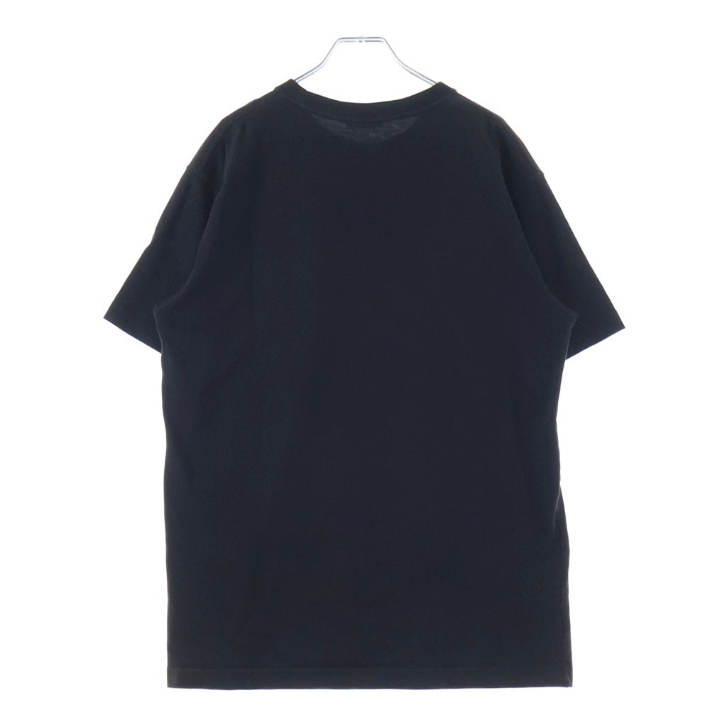 DIOR(ディオール) CD ICON アイコン ロゴエンブロイダリー クルーネック半袖Tシャツ カットソー ブラック 943J605A0554