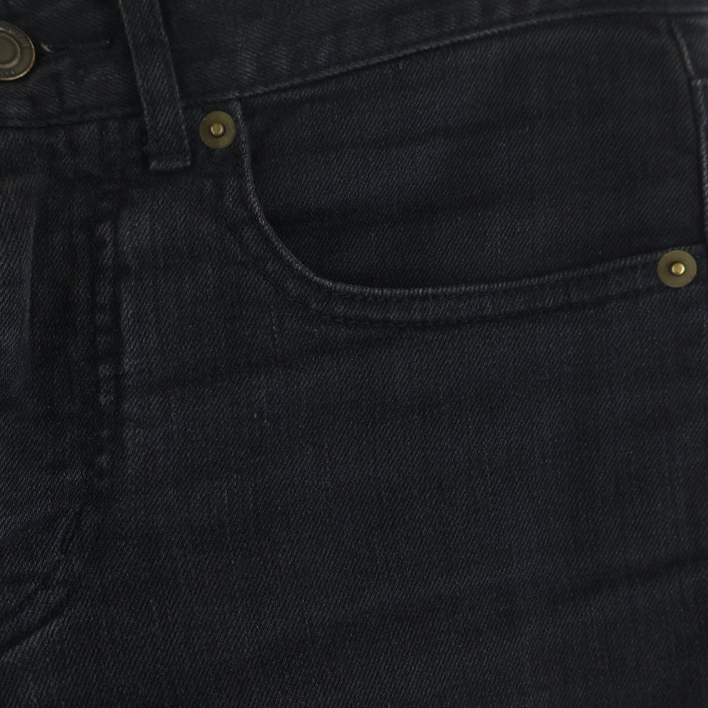 SAINT LAURENT PARIS(サンローランパリ) 14AW KNEE CRUSH SKINNY DENIM エディ期 ジップフライ ニークラッシュスキニーデニム ブラック 362284 Y859F