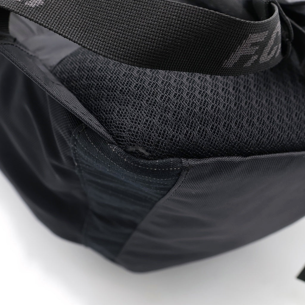 F.C.R.B./F.C.Real Bristol/FCRB(エフシーアールビー/エフシーレアルブリストル) 25SS TOUR BACKPACK ロゴパッチ チェック柄 ツアー バックパック リュックサック ブラック FCRB-250103