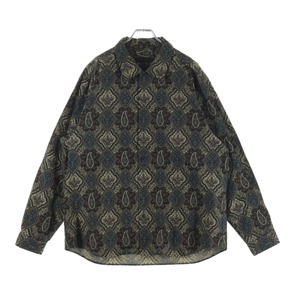 SOPHNET.(ソフネット) 23SS ALBINI BIG REGULAR COLLAR SHIRT アルビニ ビッグ レギュラーカラー 長袖シャツ マルチカラー SOPH-230049