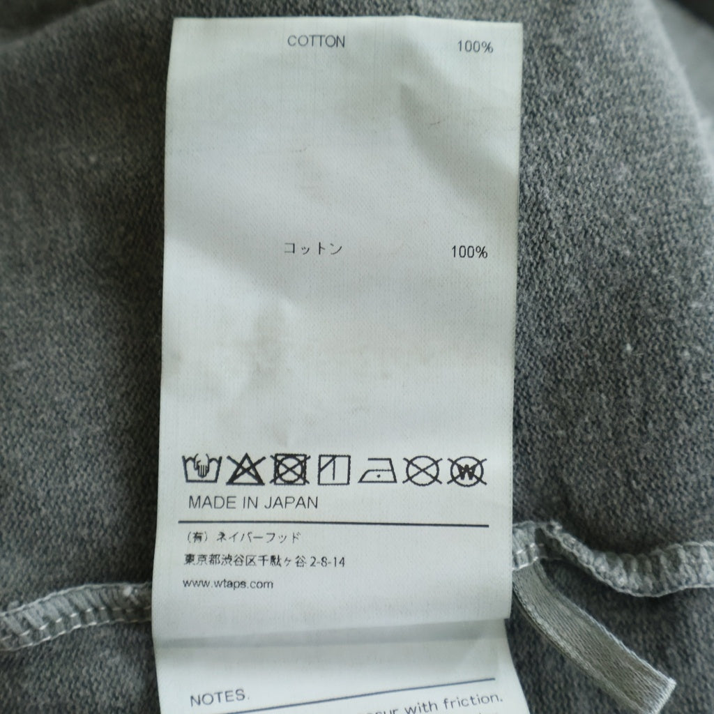 WTAPS(ダブルタップス) 25AW SIGN-OD LS COTTON サイン コットン クルーネック長袖Tシャツ カットソー カーキ 252ATDT-CSM09