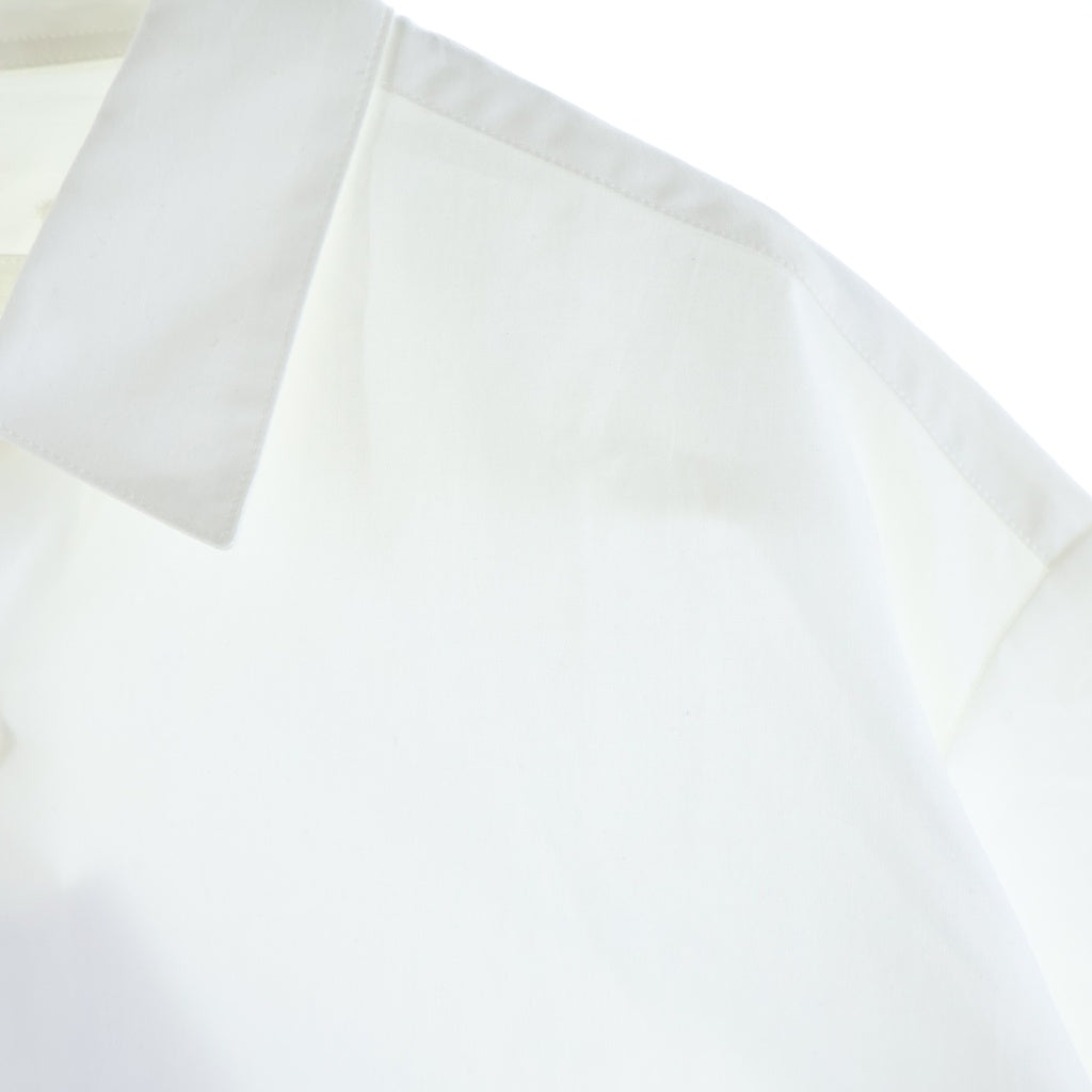 SOPHNET.(ソフネット) 25SS ×SIMON TAYLOR BROKEN BEAUTY S/S SHIRT サイモンテイラー ブロークン ビューティー 半袖シャツ ホワイト/ブラック SOPH-250067