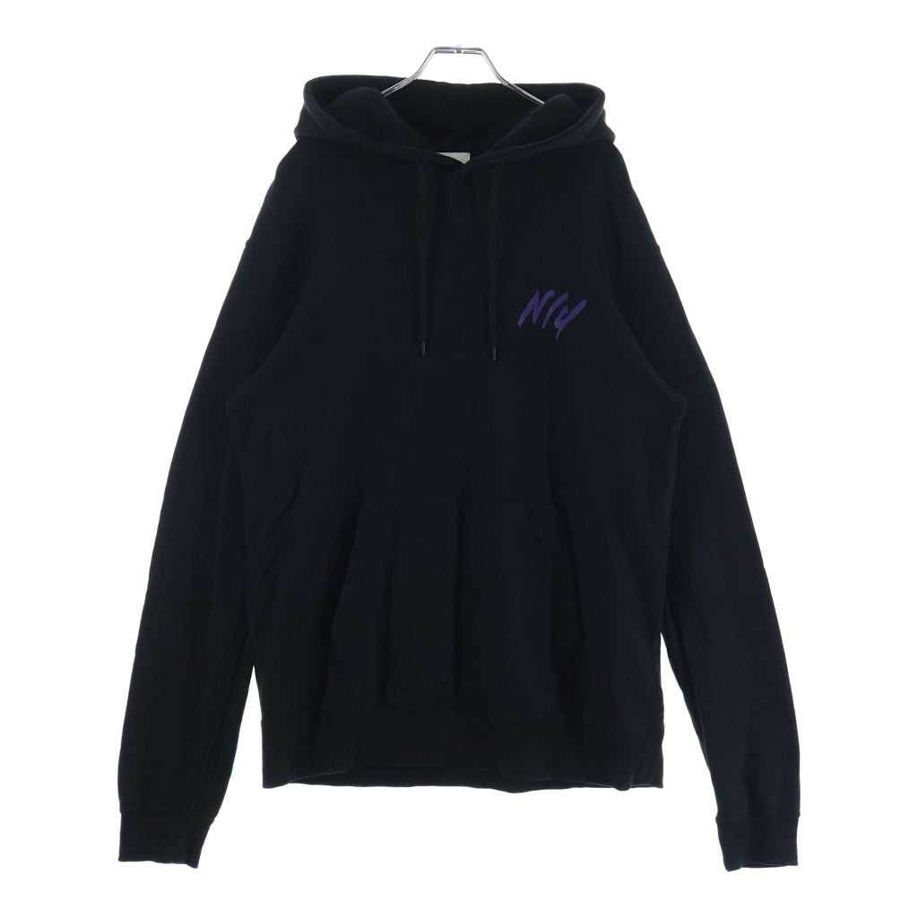 SOPHNET.(ソフネット) 25AW KAZUNALI TAJIMA SWEAT HOODIE カズナリ タジマ 両面プリント プルオーバースウェットパーカー フーディー ブラック SPNT-252106